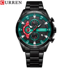 Black shell green