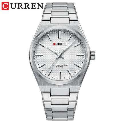 Men's Watches Sport Watch for Men Multifunction Chronograph Fashion Wristwatches Calendar With Leather Strap