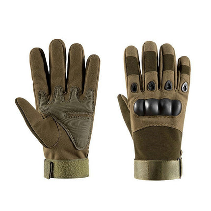 Men's Rubber Guard Protective Touch Screen Tactical Gloves for Airsoft Hunting Cycling Motorbike