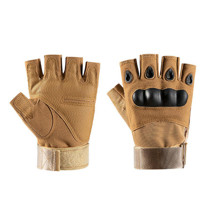 Men's Rubber Guard Protective Touch Screen Tactical Gloves for Airsoft Hunting Cycling Motorbike