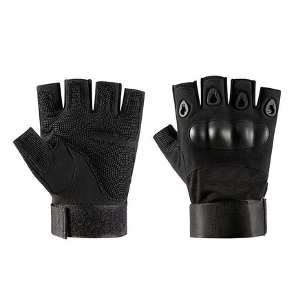 Men's Rubber Guard Protective Touch Screen Tactical Gloves for Airsoft Hunting Cycling Motorbike