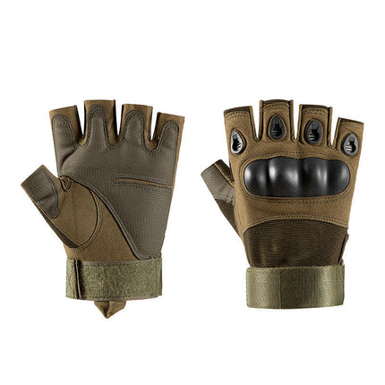 Men's Rubber Guard Protective Touch Screen Tactical Gloves for Airsoft Hunting Cycling Motorbike