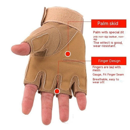 Men's Rubber Guard Protective Touch Screen Tactical Gloves for Airsoft Hunting Cycling Motorbike