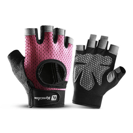 Padded Half Finger Road Riding Summer Cycling Gloves Bicycle Gloves Biking Gloves for Men Fingerless Cycle Mitts