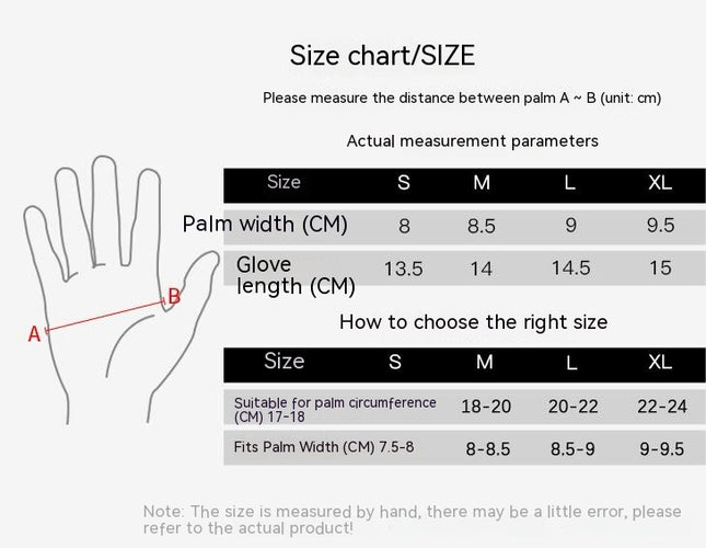 Men's and Women's Cycling Gloves - Half Finger Road Mountain Bike Gloves, Non-Slip Shock Absorbing Gloves for Gym Cycling Outdoor Sports