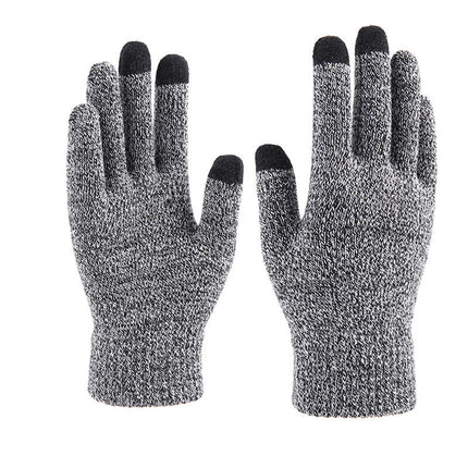 Winter Gloves for Men Women,Touch Screen Texting Warm Gloves with Thermal Soft Knit Lining,Elastic Cuff