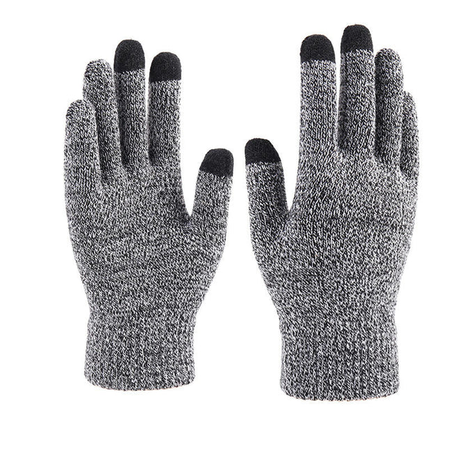 Winter Gloves for Men Women,Touch Screen Texting Warm Gloves with Thermal Soft Knit Lining,Elastic Cuff