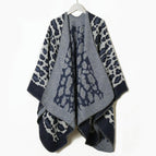 Blue Stone Leopard Pattern