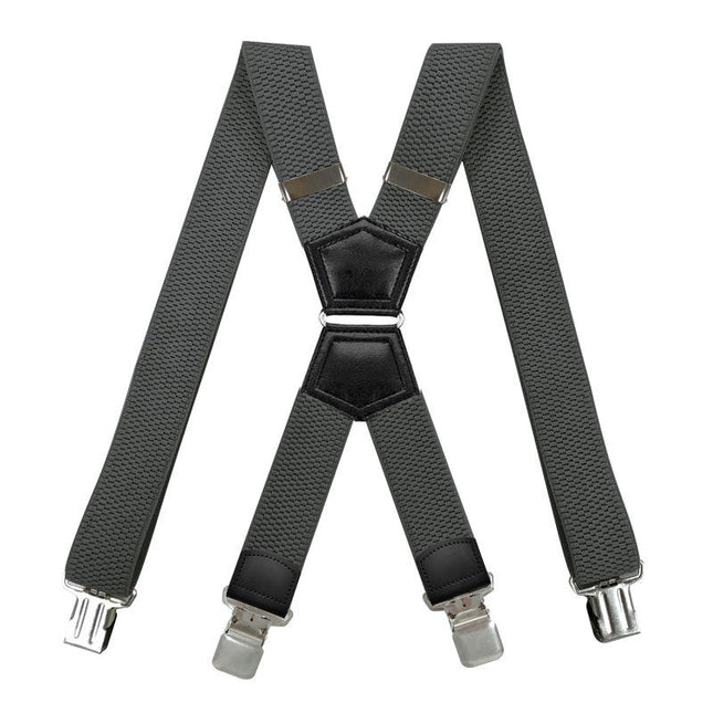 Elastic Mens Suspenders, Heavy Duty Suspenders for Men, Work Suspenders Suspenders for Trousers