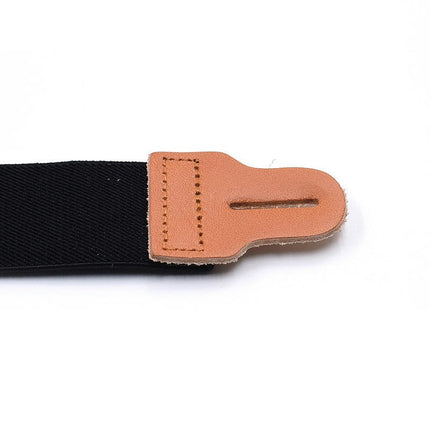 Suspender for Men Y-Back Genuine Leather Suspender Heavy Duty suspenders for men