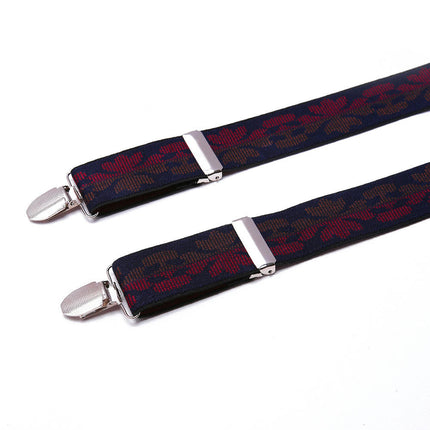 Suspenders for Men Heavy Duty Strong Clips Adjustable Elastic Braces Mens Suspenders for Jeans