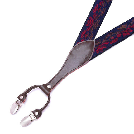 Suspenders for Men Heavy Duty Strong Clips Adjustable Elastic Braces Mens Suspenders for Jeans