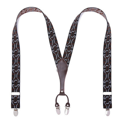 Suspenders for Men Heavy Duty Strong Clips Adjustable Elastic Braces Mens Suspenders for Jeans