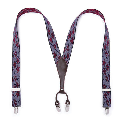 Suspenders for Men Heavy Duty Strong Clips Adjustable Elastic Braces Mens Suspenders for Jeans