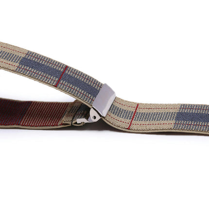 Suspenders for Men 3 Clips Adjustable Suspenders Heavy Duty Unisex Suspenders Y-Back