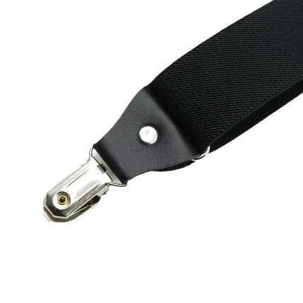 Adult Men's Elastic Suspenders X-Shape Men's Suspenders Adjustable Strong Clip Suspender