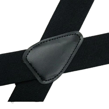 Adult Men's Elastic Suspenders X-Shape Men's Suspenders Adjustable Strong Clip Suspender
