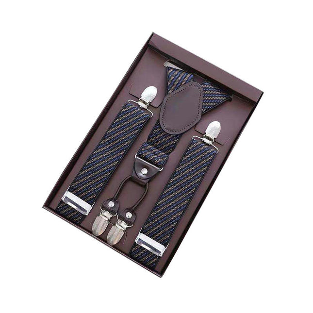Suspenders for Men - Adjustable Unisex Y Shape Men's Suspenders Heavy Duty Strong Clips
