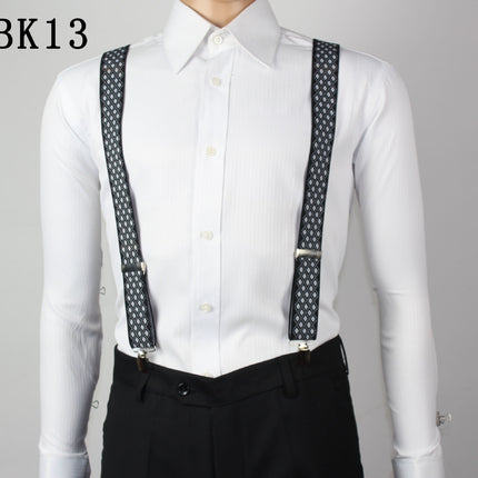 Suspenders for Men - Adjustable Unisex Y Back Men's Women's Suspenders - Heavy Duty Strong Clips