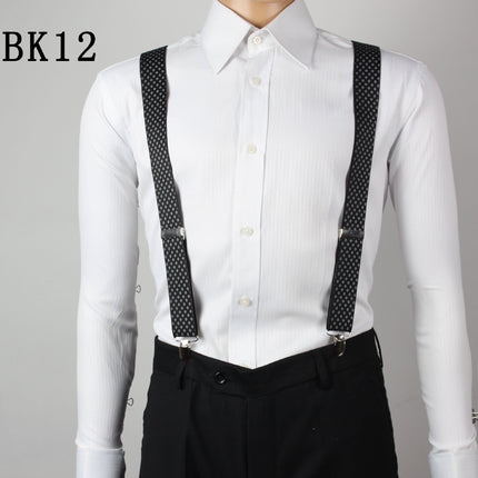 Suspenders for Men - Adjustable Unisex Y Back Men's Women's Suspenders - Heavy Duty Strong Clips