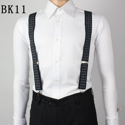 Suspenders for Men - Adjustable Unisex Y Back Men's Women's Suspenders - Heavy Duty Strong Clips