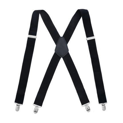 Suspenders for Men Heavy Duty Strong Clips Adjustable Elastic X Back Braces Men's Suspenders