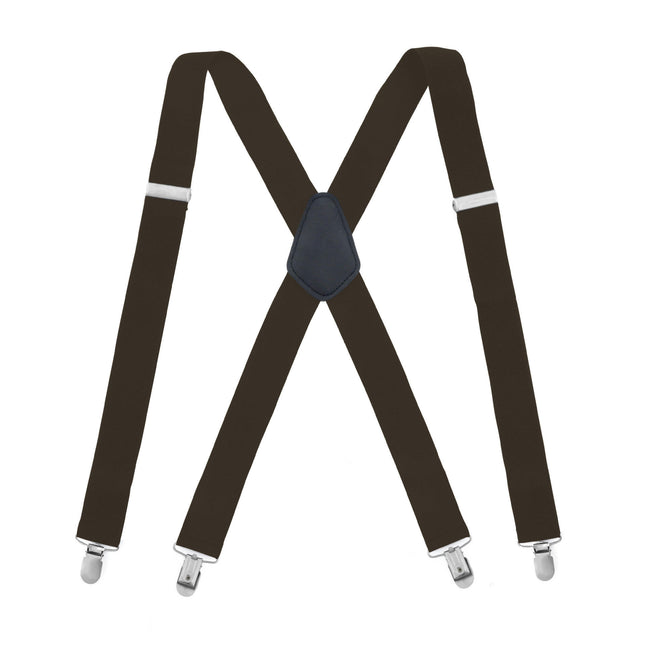 Suspenders for Men Heavy Duty Strong Clips Adjustable Elastic X Back Braces Men's Suspenders