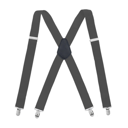 Suspenders for Men Heavy Duty Strong Clips Adjustable Elastic X Back Braces Men's Suspenders