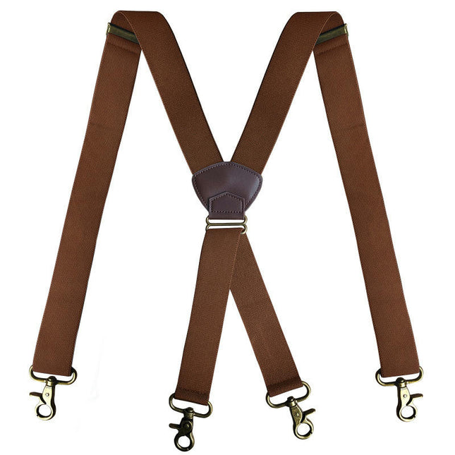 Suspenders for Men Heavy Duty with Hooks Adjustable X Back Braces Mens Suspenders