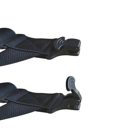 Side Clip Suspenders for Men Heavy Work Suspender Adjustable X Back Mens Suspenders