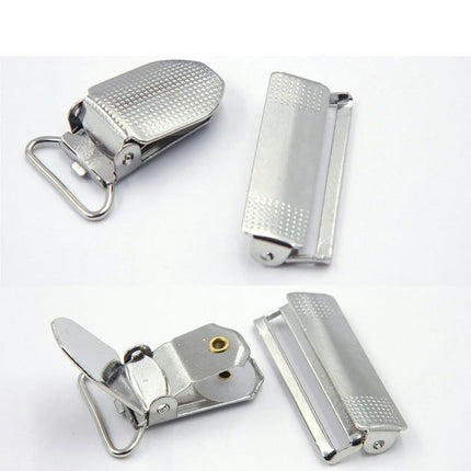 Suspender for Men Y-Back Genuine Leather Men's Suspenders Adjustable Suspenders With Strong Clip