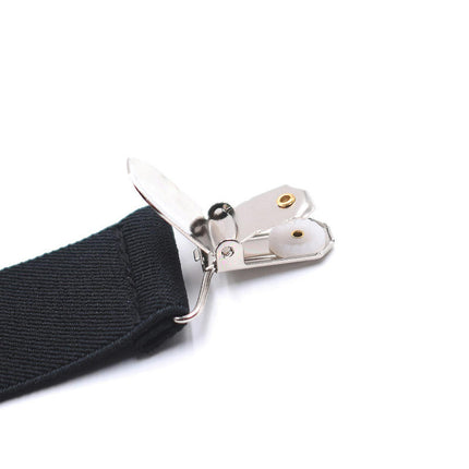 Mens Suspenders Heavy Duty Strong Clips Adjustable Elastic Braces Big and Tall X-Back