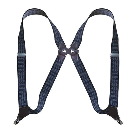 Unisex Side Clip Suspenders Adult 2 Clip Elastic Elastic Suspenders Adjustable Suspenders