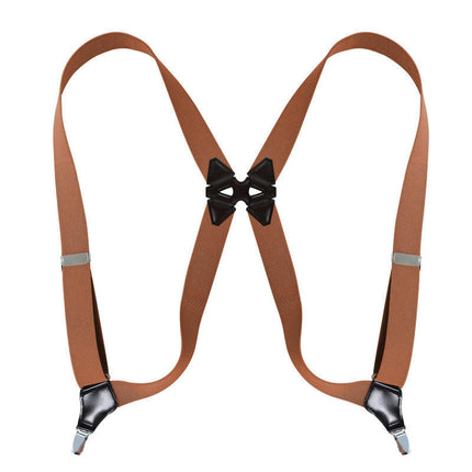 Unisex Side Clip Suspenders Adult 2 Clip Elastic Elastic Suspenders Adjustable Suspenders