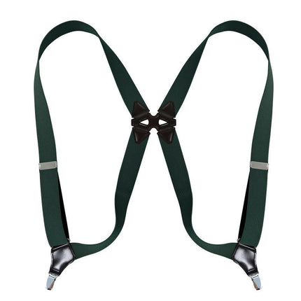 Unisex Side Clip Suspenders Adult 2 Clip Elastic Elastic Suspenders Adjustable Suspenders