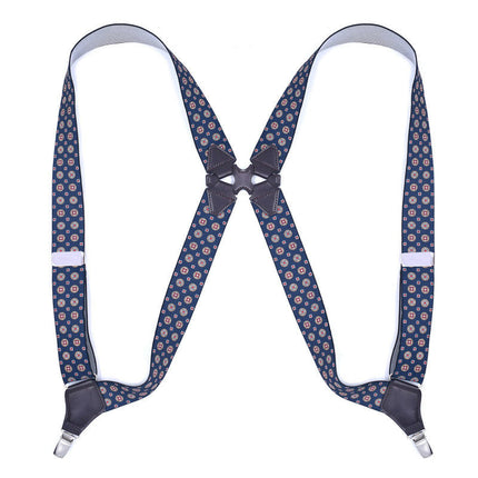 Unisex Side Clip Suspenders Adult 2 Clip Elastic Elastic Suspenders Adjustable Suspenders