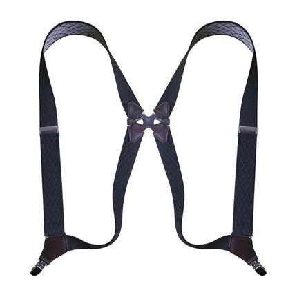 Unisex Side Clip Suspenders Adult 2 Clip Elastic Elastic Suspenders Adjustable Suspenders