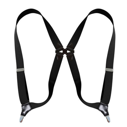 Unisex Side Clip Suspenders Adult 2 Clip Elastic Elastic Suspenders Adjustable Suspenders