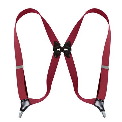 Unisex Side Clip Suspenders Adult 2 Clip Elastic Elastic Suspenders Adjustable Suspenders