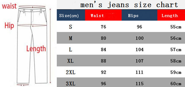 Men's Fashion Ripped Short Jeans Casual Denim Shorts with Hole