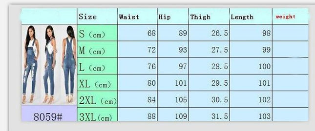 Women's Casual Stretch Adjustable Denim Bib Overalls Jeans Pants Jumpsuits