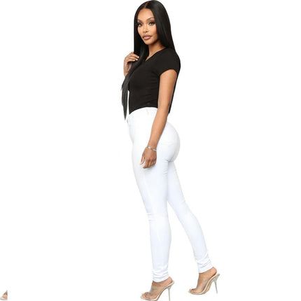 Women's High Waisted Skinny Stretch Jeans Slim Fit Denim Pants