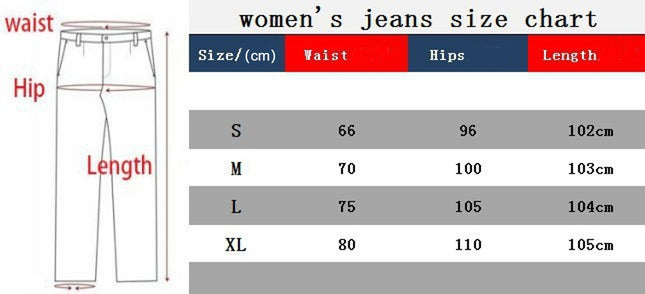 Women's Casual Loose Ripped Denim Pants Distressed Wide Leg Jeans