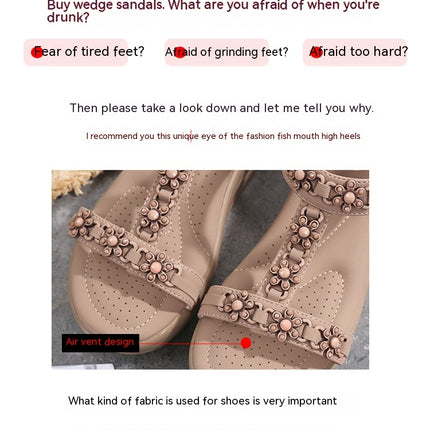 Wedge Sandals For Women Open Toe Ankle Strap Espadrille Wedge Sandal Low Heel Flatform