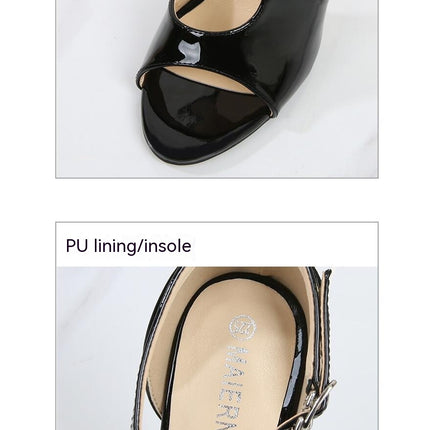 Women's Stiletto Heels Shoes Peep Toe Pumps Heels
