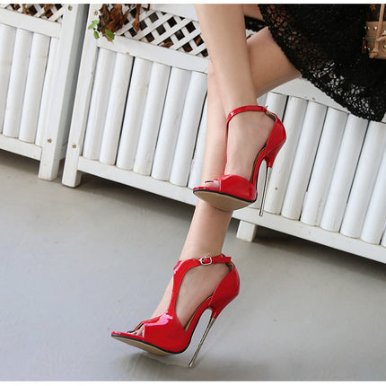 Women's Stiletto Heels Shoes Peep Toe Pumps Heels
