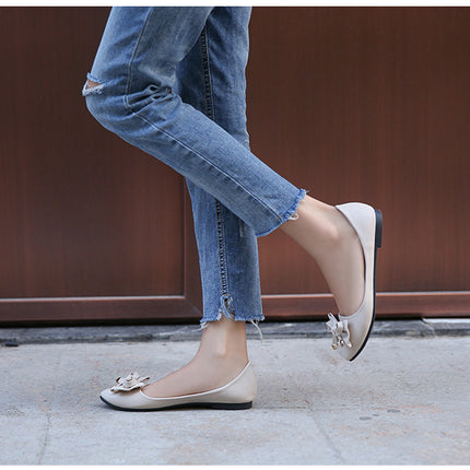 Women's Chunky Low Block Heels Closed Toe Dress Pumps Shoes