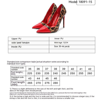 High Heels for Women Pointed Toe Dress Shoes Stiletto Heels Pumps Model C