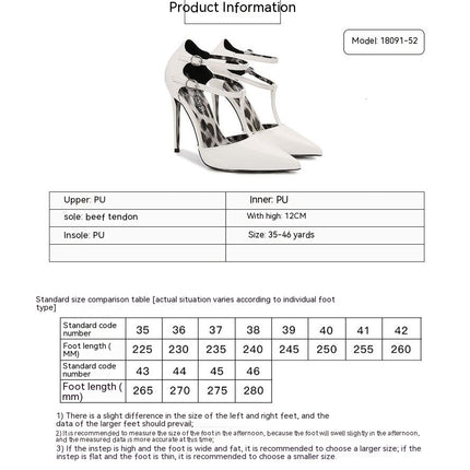Women's Stiletto High Heel Pumps Closed Pointed Toe Ankle Strap Pumps Shoes
