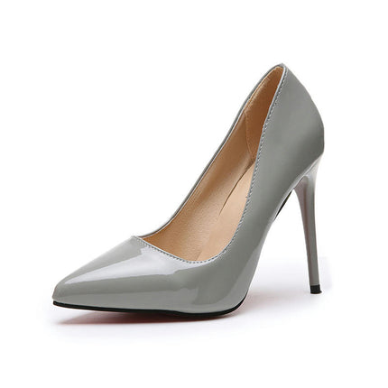 Women's Pumps Pointy Toe Dress Shoes Slip on Stiletto Pumps Model H
